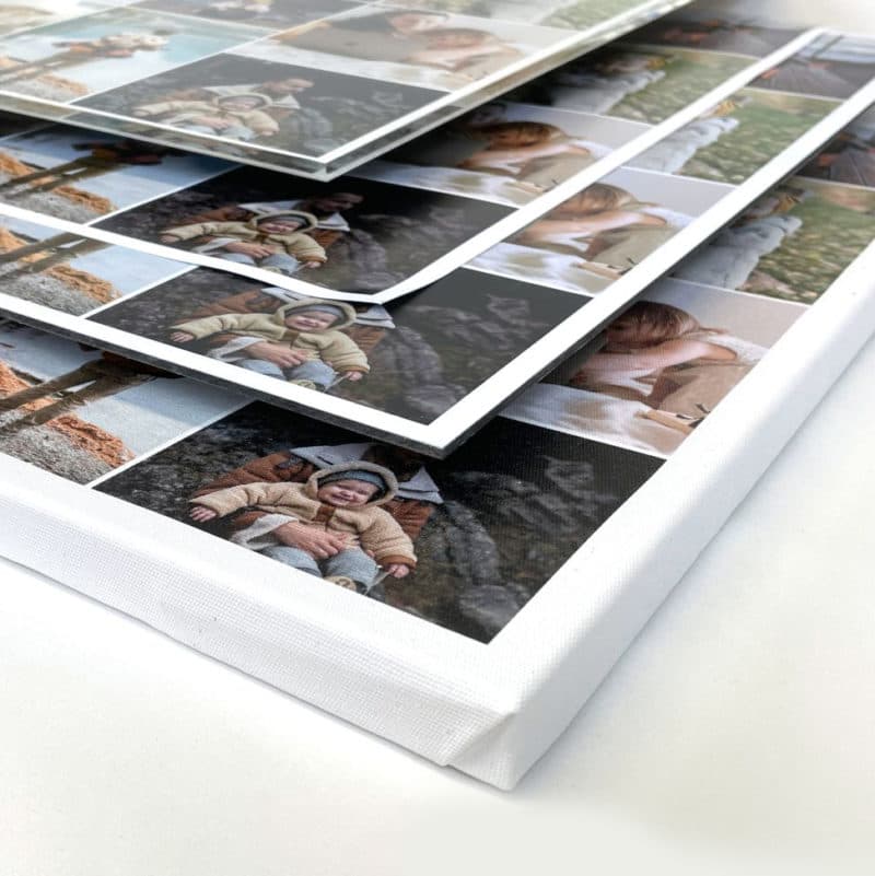 Material und Format wählen Material und Format wählen